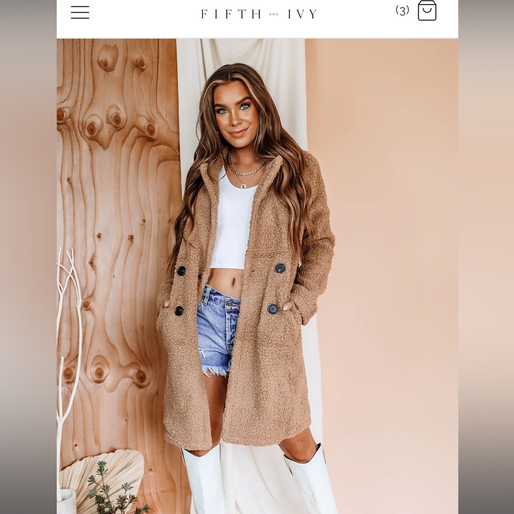 Long Sherpa coat